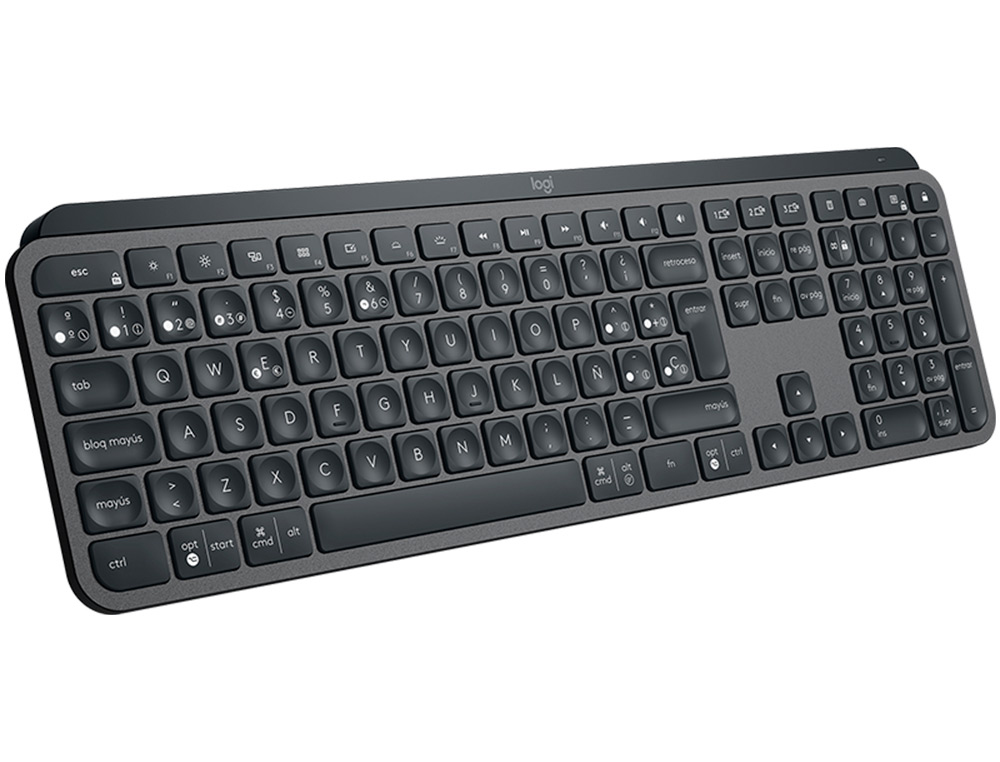 CLAVIER LOGITECH SANS FIL MX KEYS CLAVIER RETROECLAIRE     BLUETOOTH PLUSIEURS PC UN     SEUL CLAVIER MX KEYS