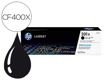 TONER LASER HP 201X POUR LASERJET PRO MFP M277/M274/M252 COULEUR NOIR 2800P