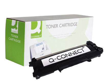 TONER LASER Q-CONNECT COMPATIBLE IMPRIMANTES BROTHER TN2220 COULEUR NOIR 2600P